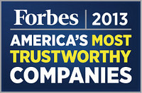 Журнал Forbes назвал компанию NSP одной из наиболее надежных компаний Америки.